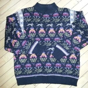 Vintage Womens The Import Workshop Ugly Easter Sweater Sz M